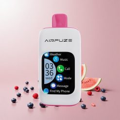 AirFuze Smart 30000 Puffs Disposable Vape Blåbær Vandmelon med 900mAh batteri og Type-C opladning