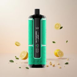 Al Fakher Crown Bar 15K Hypermax Engangs Vape Kit Citron Mynte (22ml, 15.000 puff) Al Fakher Crown Bar 15K Hypermax Engangs Vape Kit (22ml, 15.000 puff)