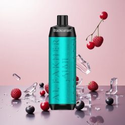 Al Fakher Crown Bar 8000 Crystal Disposable Vape Solbær Is Key Features 600mAh Batteri 18ml E-væske Kapacitet