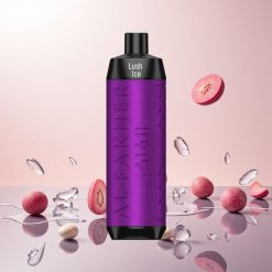 Al Fakher Crown Bar 8000 Crystal Engangs Vape Is Lækker Key Features 600mAh Batteri 18ml E-væske Kapacitet USB Type-C Opladningskabel 5mg Nikotinindhold 0.6 ohm Modstand Op Til 8000 Puf Træk-aktiveret Brugervenlig Kompakt og Elegant