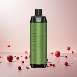 Al Fakher Crown Bar 8000 Crystal Engangs Vape Klar Drøm 600mAh Batteri 18ml E-Væske Kapacitet