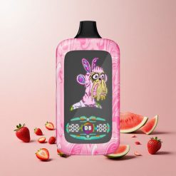 Fumot Digital Monkey 40000 Pust Engangs Vape Jordbær Vandmelon 850 MAH Battery Type-C Port