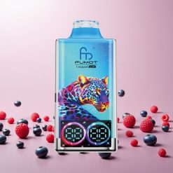 Fumot Leopard 40K Puffs Engangs Vape Blåbær Hindbær – 0-5% Nikotin, 700mAh