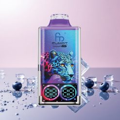 Fumot Leopard 40K Puffs Engangs Vape Blåbær på Is med 700mAh Batteri Fumot Leopard 40K Puffs Engangs Vape med Type-C Opladning