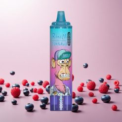 Fumot RandM Tornado 15000 Puffs Blåbær Hindbær 25ml 850mAh