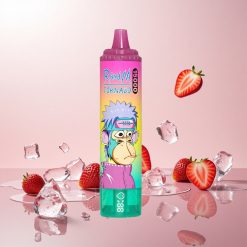 Fumot RandM Tornado 15000 Puffs Engangs E-cigaret Jordbær Is Features: Pust: 15.000 Væskekapacitet: 25ml