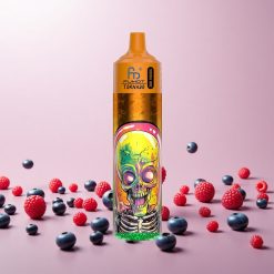 Fumot RandM Tornado 30000 Puffs: Op til 30.000 puff - Blåbær Hindbær