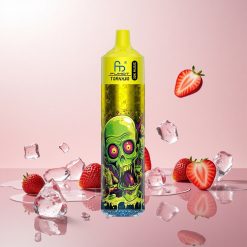 Fumot RandM Tornado 30000 Puffs: Op til 30.000 puff, Jordbær Is