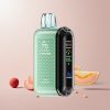 Fumot Tornado 20000 Puffs Disposable Vape Litchi Hami Melon med 20ml E-væske og 850mAh Genopladelig Batteri