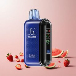Fumot Tornado 20000 Puffs Engangs Vape Jordbær Vandmelon med 20ml E-væske og 850mAh Genopladelig Batteri