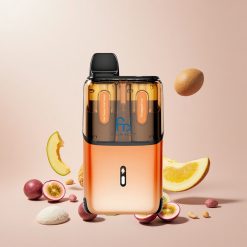 Fumot Ultra T32000 Disposable Vape Kiwi Passionfrugt Guava - Ananas Is Features: Pust: Op til 32000 Batterikapacitet: 800mAh Batteri E-Liquid Capacity: 24ml (2x2ml + 2x10ml) Charging Type: Type-C Hurtigopladning Nicotine Strength: 20mg (2%) Coil Technology: Avanceret Mesh Coil