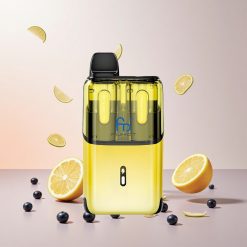 Fumot Ultra T32000 Engangs Vape Frisk Citron & Lime - Citron & Blåbær Features: Pust: Op til 32000 Batterikapacitet: 800mAh Batteri E-Liquid Kapacitet: 24ml (2x2ml + 2x10ml) Opladningstype: Type-C Hurtigopladning Nikotinstyrke: 20mg (2%) Coil Teknologi: Avanceret Mesh Coil