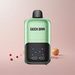 GEEK BAR 2GO 20ml 50000 Puffs To Serier Engangs Vape Pen Dobbelt Æble A&B med 3-nivejusterbar smag/kølighed og 20mL Dual Tanks
