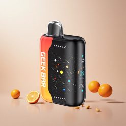 GEEK BAR Pulse X 42K Puffs Meteor Edition Orange Drage GEEK BAR Pulse X 42K Puffs Meteor Edition 3D buet skærm