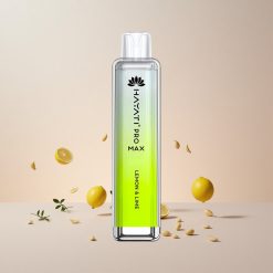 Hayati Pro Max 4000 Puffs Engangs Vape Citron & Lime Hayati Pro Max 4000 Puffs Engangs Vape Funktioner: 28x8x20mm 2%, 5% Nikotinstyrke Trækaktiveret Dual 1,1 Ohm Mesh Coil Op til 4000 puff 1400mAh batteri LED-lys i bunden Krystaludseende Genopladeligt batteri 2ml tank med 10ml automatisk genopfyldning TPD-overensstemmelse