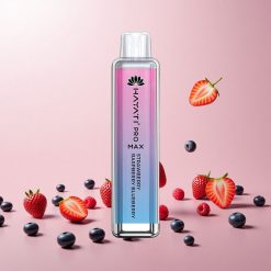 Hayati Pro Max 4000 Puffs Engangs Vape Jordbær Hindbær Blåbær Hayati Pro Max 4000 Puffs Engangs Vape Funktioner: 28x8x20mm 2%, 5% Nikotinstyrke Trækaktiveret Dual 1.1 Ohm Mesh Coil Op til 4000 puff 1400mAh batteri LED-lys i bunden Krystallinsk udseende Genopladeligt batteri 2ml tank med 10ml automatisk efterfyldning TPD-overensstemmelse