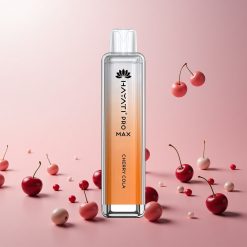 Hayati Pro Max 4000 Puffs Engangs Vape Kirsebær Cola Hayati Pro Max 4000 Puffs Engangs Vape Funktioner: 28x8x20mm 2%, 5% Nikotinstyrke Sugaktiveret