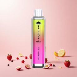 Hayati Pro Max 4000 Puffs Engangs Vape Lyserød Citronade Hayati Pro Max 4000 Puffs Engangs Vape Funktioner: 28x8x20mm 2%, 5% Nicotinstyrke Trækaktiveret
