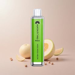 Hayati Pro Max 4000 Puffs Engangs Vape Mogu Mogu Melon og 2%, 5% Nikotinstyrke