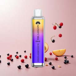 Hayati Pro Max 4000 Puffs Engangs Vape Solbær Mango (2%, 5% Nikotinstyrke) Hayati Pro Max 4000 Puffs Engangs Vape (Opladelig batteri, 1400mAh)