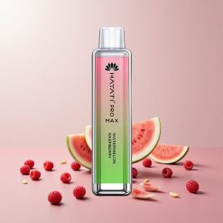 Hayati Pro Max 4000 Puffs Engangs Vape Vandmelon Hindbær Funktioner: 28x8x20mm 2%, 5% Nikotinstyrke