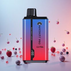 Hayati Pro Ultra 15000+ Puffs Disposable Vape Blå Hindbær Kirsebær (850mAh)
