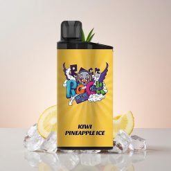 IGET Bar 3500 Puffs Engangs Vape Kiwi Ananas Is (Op til 3500 Puffs, 1400 mAh)