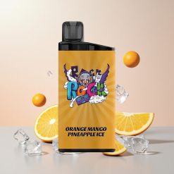 IGET Bar 3500 Puffs Engangs Vape Orange Mango Ananas Is (41,3x21,3x94,5mm, 1400 mAh)