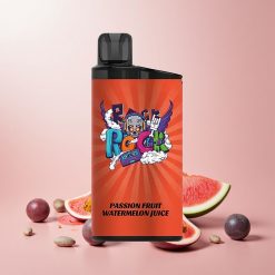 IGET Bar 3500 Puffs Engangs Vape Passionsfrugt Vandmelon Juice (Op til 3500 Puffs, 1400 mAh)