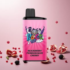 IGET Bar Pro 10000 Puffs Engangs Vape Brombær Granatæble Kirsebær (44,1x22,5x96,5 mm, 2000 mAh)