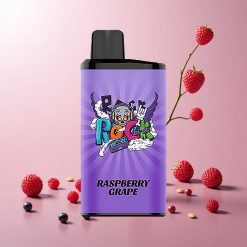 IGET Bar Pro 10000 Puffs Engangs Vape Hindbær Drue (44,1x22,5x96,5 mm)
