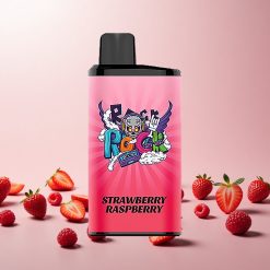 IGET Bar Pro 10000 Puffs Engangs Vape Jordbær Hindbær – 2000 mAh