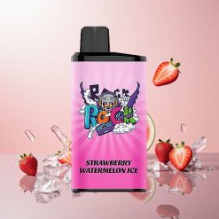 IGET Bar Pro 10000 Puffs Engangs Vape Jordbær Vandmelon Is (44,1x22,5x96,5 mm, 2000 mAh)