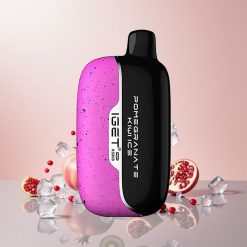 IGET Moon K5000 Puffs Engangs Ecigaret Granatæble Kiwi Is (81,5 g, 5000 Puffs)