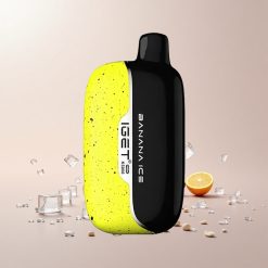 IGET Moon K5000 Puffs Engangs Vape Bananis (Nettovægt: 81,5 g, Op til 5000 Puffs)