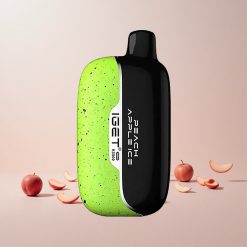 IGET Moon K5000 Puffs Engangs Vape Fersken Æble (Nettovægt: 81,5 g, Op til 5000 Puffs)