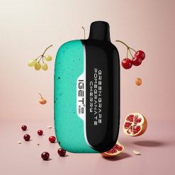 IGET Moon K5000 Puffs Engangs Vape Grøn Drue Granatæble Kirsebær (81,5 g, 5000 Puffs)