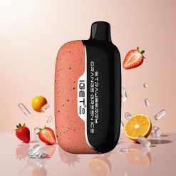 IGET Moon K5000 Puffs Engangs Vape Jordbær Orange Grøn Is (81,5 g / 5000 Puffs)