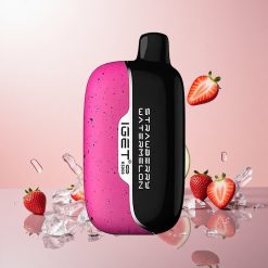 IGET Moon K5000 Puffs Engangs Vape Jordbær Vandmelon Is Netto vægt: 81,5 g Op til 5000 puff