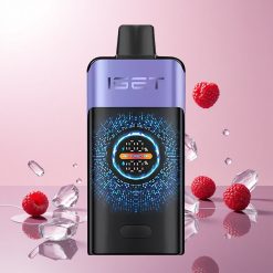 IGET ONE 12000 Puffs Disposable Vape Hindbær Drue Is 12000 Puffs Normaltilstand • 2700 mAh Batterikapacitet