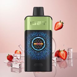 IGET ONE 12000 Puffs Engangs Vape Jordbær Kiwi Is med 2700 mAh Batteri