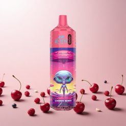 JNR Alien 10000 Puffs Disposable Vape Kirsebær Bær med 850mAh Batteri og Type-C Hurtigopladning