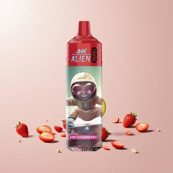 JNR Alien 10000 Puffs Disposable Vape Kiwi Jordbær med 850mAh Batteri og Type-C Hurtigopladning