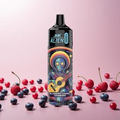 JNR Alien 10000 Puffs Engangs Vape Blåbær Cherry Tranebær (850mAh, Type-C Hurtigopladning)