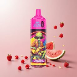 JNR Alien 10000 Puffs Engangs Vape Hindbær Vandmelon med 850mAh Batteri og Type-C Hurtigopladning