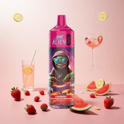 JNR Alien 10000 Puffs Engangs Vape Jordbær Vandmelon Lemonade 850mAh