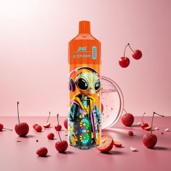 JNR Alien Max 18000 Puffs Bærbar Vape Sprudlende Kirsebær Cola med Smart LED-display og 20 imponerende smage