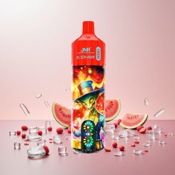 JNR Alien Max 18000 Puffs Engangs Vandmelon Is med Smart LED Display og 20 Smagsvarianter