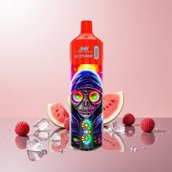 JNR Alien Max 18000 Puffs Engangs Vape Hindbær Vandmelon Is med Smart LED Display og 20 Smagsvarianter