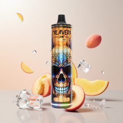 JNR Calavera 11000 Puffs Disposable Vape Fersken Mango Ananas Is med Type-C opladning og 850 mAh batteri